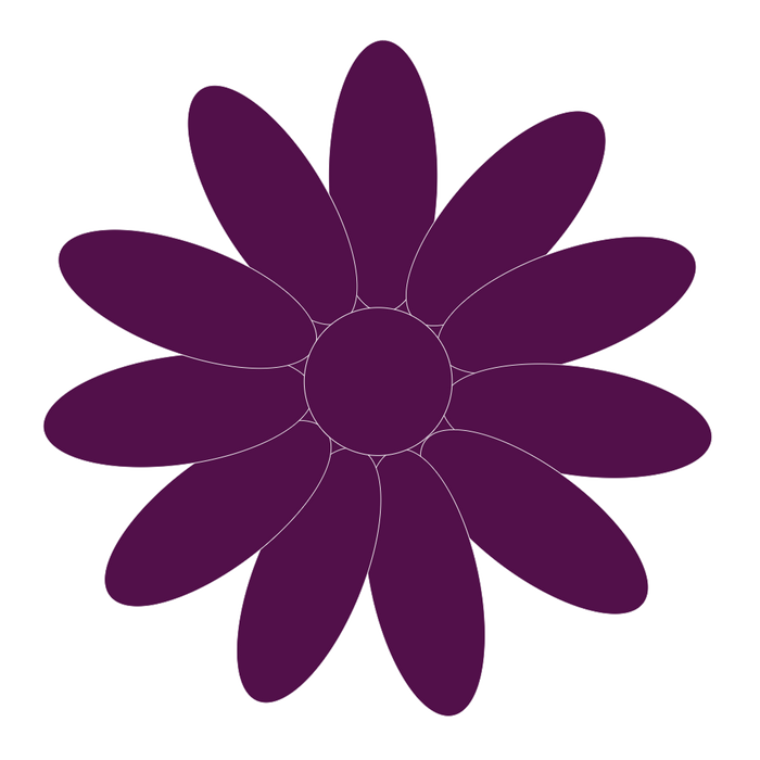 deep violet flowerpaste