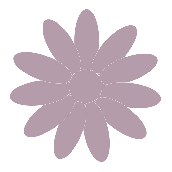 soft lavender flowerpaste
