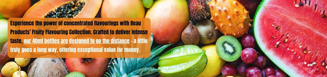 Fruity Flavourings By Beau Products