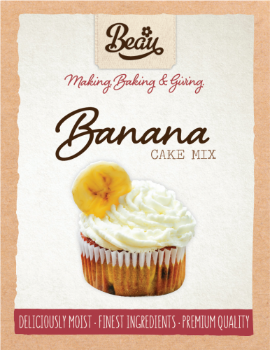Beau Products Banana Cake Mix