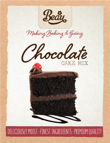 Beau Products Chocolate Cake Mix
