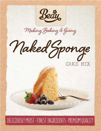 Beau Products Naked Sponge Cake Mix