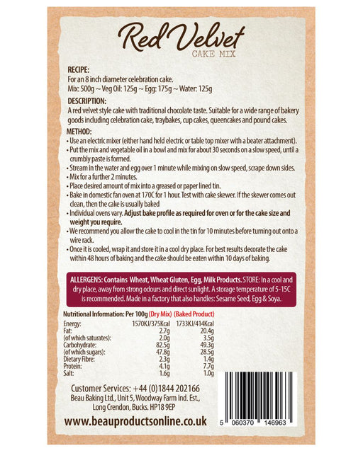 Red Velvet cake Mix