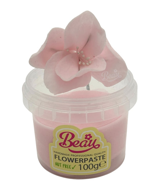 Handmade tender flower created with Beau flowerpaste