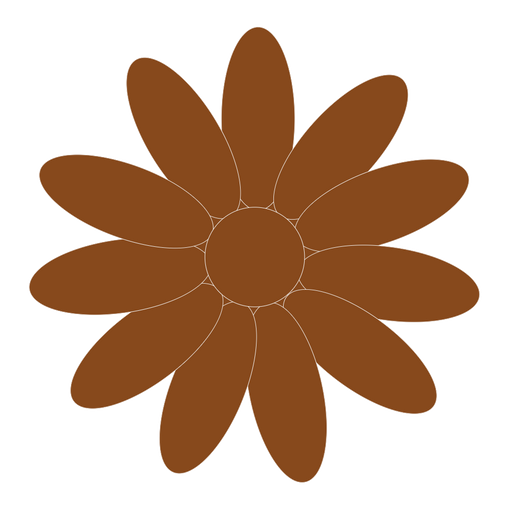 chocolate brown flowerpaste