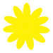 daffodil yellow flowerpaste