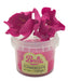 Handmade pink rose flower created with Beau flowerpaste
